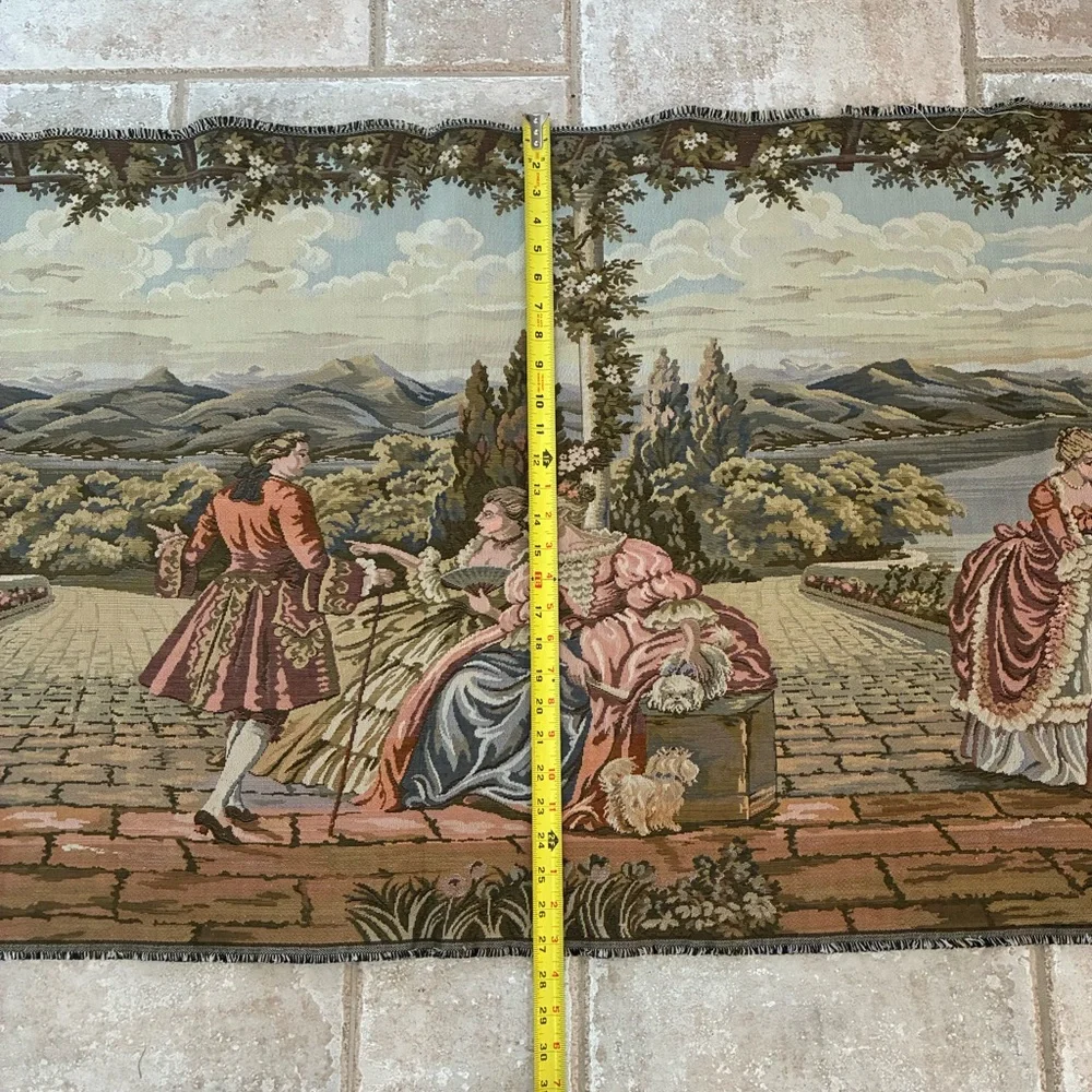 15:04  Vintage Woven Italian Tapestry. XL Wall Art